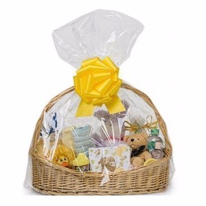 Wholesale Clear Basket <strong>Bags</strong> <strong>Large</strong> <strong>Cellophane</strong> Wrap Baskets and Gifts Plastic <strong>Bags</strong> Gift clear Plastic Gift <strong>Bag</strong> for Flower - Product Image 3