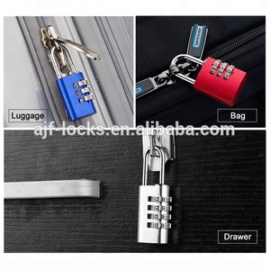 Hộp Mật Khẩu 30Mm Chất Lượng Cao Và Bảo Mật, A04-AC303 Vỉ Đôi AJF Kết Hợp Padlock Sáng Màu Anodize Nhôm Chất Lượng Cao Và Bảo Mật - Product Image 6