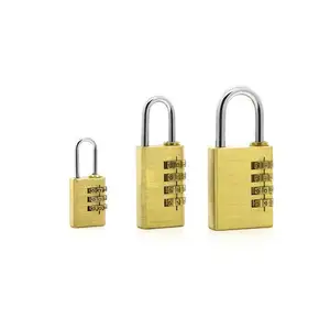 最新优质优质价格组合密码垫锁和黄铜挂锁