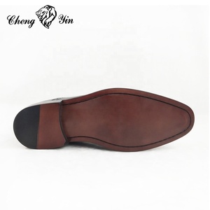 Zapatos de Vestir de Cuero Genuino para Hombre, Color Marrón Oscuro, con Elevador Interno, de Alta Calidad, para Oficina - Product Image 6