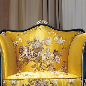 OE-FASHION New Classic Single <strong>Sofa</strong> <strong>Chair</strong> Design with <strong>Round</strong> Table - Product Image 4