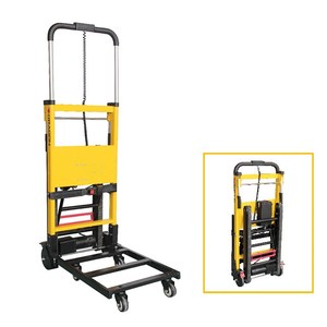 AEN-11A katlanabilir merdiven Dolly el kamyon Tri tekerlekli elektrikli merdiven tırmanma market arabası