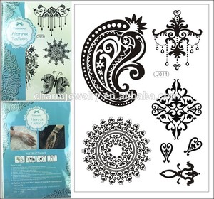 1 unid Flash moda tatuaje impermeable mujeres de tinta negro <span class=keywords><strong>Henna</strong></span> joya Sexy LaceJ011 flor colgante Wed <span class=keywords><strong>Henna</strong></span> tatuaje <span class=keywords><strong>temporal</strong></span> - Product Image 1