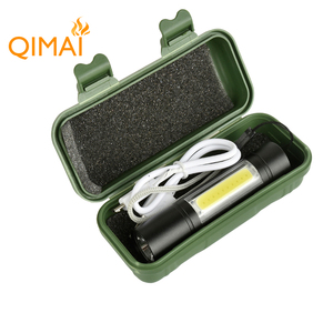 Nuevo Mini impermeable brillante hunter USB barato iluminación led 1000 lúmenes COB led linterna - Product Image 1