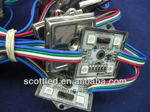 Factory price waterproof 4LEDS DC12V LPD6803 <strong>LED</strong> pixel <strong>module</strong> - Product Image 1