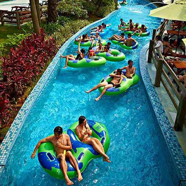 Pool with Lazy River Customizable Water Fun Solutions