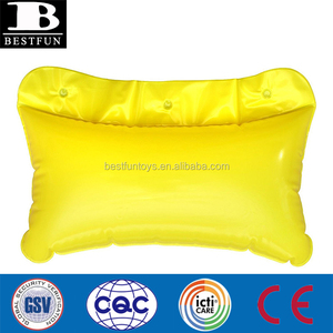 Cuscino gonfiabile del bagno del vinile durevole con il cuscino di sostegno del collo, accessorio comodo di lusso della vasca da bagno per uso domestico della stazione termale - Product Image 2