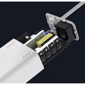 Xiaomi Samrtmi Inverter Daya Mobil Portabel, Soket Pengisi Daya DC 12V Ke AC 100 V dengan 5V/2,4 A Port USB 220 W