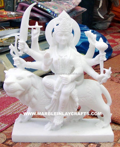 Estatua de mármol blanco Ambe Maa - Product Image 1