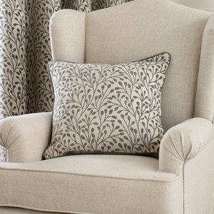 <strong>Funky</strong> Grey Lined Pencil Pleat <strong>Curtains</strong> - Product Image 5