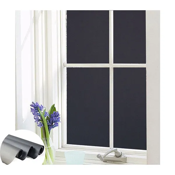 家のプライバシーのための遮光つや消し透明窓ガラスフィルム