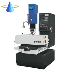 Edm spark fornecedor profissional universal preto mini máquina de fabricação znc250