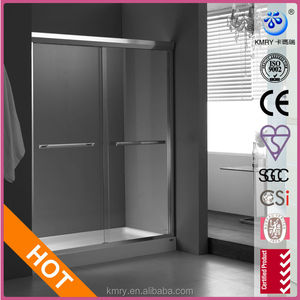 Tira de sellado inferior para ducha, mamparas de <span class=keywords><strong>bañera</strong></span> de vidrio deslizante con Marco, 2 paneles - Product Image 2