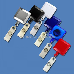 <span class=keywords><strong>Plaza</strong></span> mayor de la fábrica retráctil carrete insignia plástica - Product Image 1