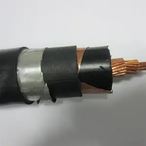 33kv single core copper /aluminum xlpe 500 mcm armour power cable