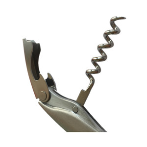 Garantía de calidad Abridor de vino y cerveza de acero inoxidable Color plateado sostenible y elegante Hecho en China - Product Image 4