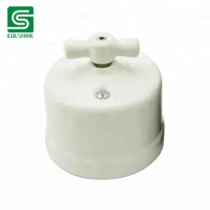 ceramic switch socket Vintage Rotary porcelain switch and socket
