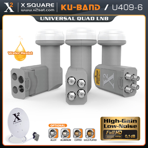 <strong>Ku</strong> <strong>band</strong> dish tv <strong>lnb</strong> universal <strong>c</strong> x2 yes digital u409-6 cn black/white/orange/red/gray.... - Product Image 3
