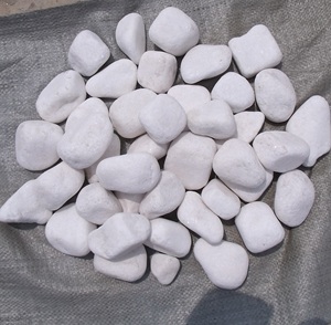 Factory Directly Natural <strong>White</strong> Machine Made <strong>Gravel</strong> Pebble <strong>Stone</strong> for Garden Decorative