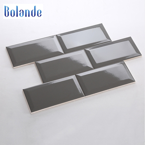 Thiết Kế Hiện Đại Ánh Sáng Màu Xám Matt Hoàn Thành Mosaic Tường Vát Sứ Gạch Tàu Điện Ngầm Gạch - Product Image 6