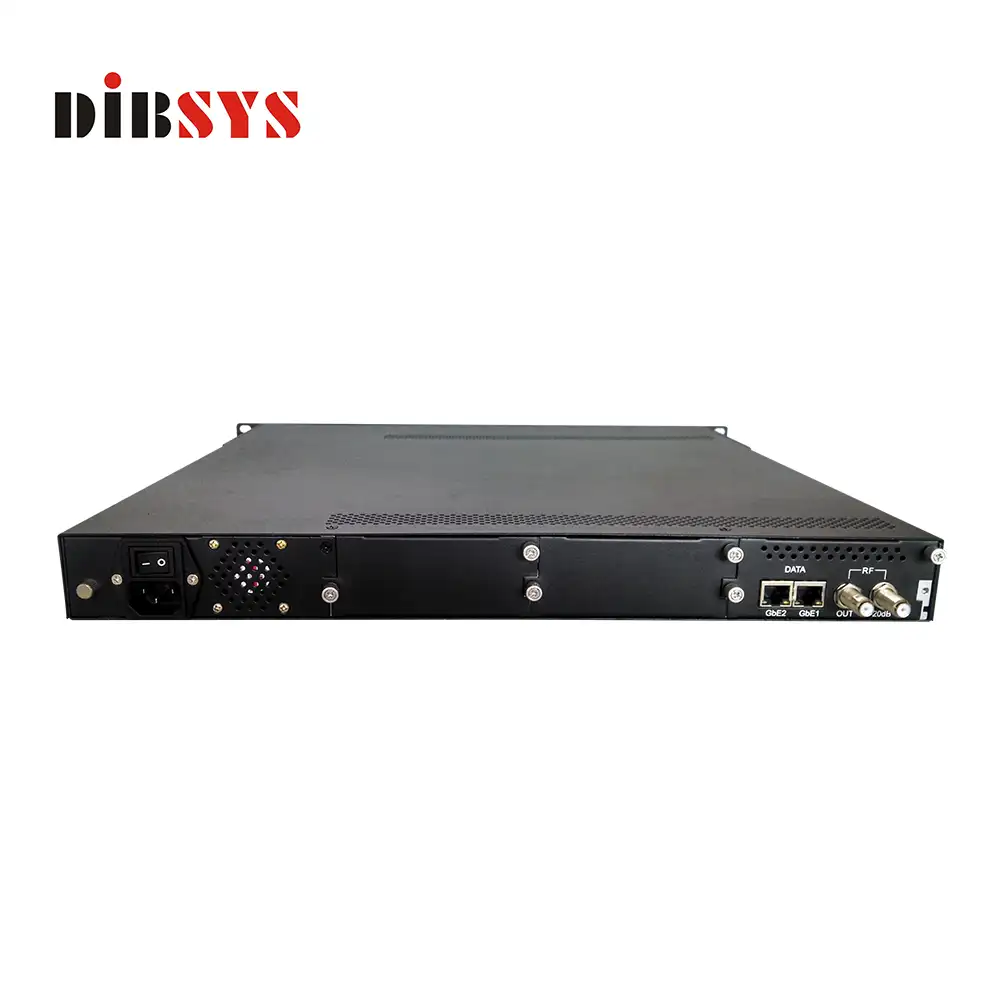Digitaler Kabel-TV-Modulator und Trans modulator DVB-C QAM IP zu RF Konverter digitale Catv-Kopfs telle Ausrüstung und/mmds-System