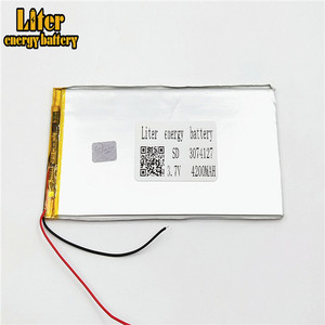 Lipo Tablet PC 3,7 V 3074127 battery rechargeable de 4200 mah-polymer battery li-polímero - Product Image 2