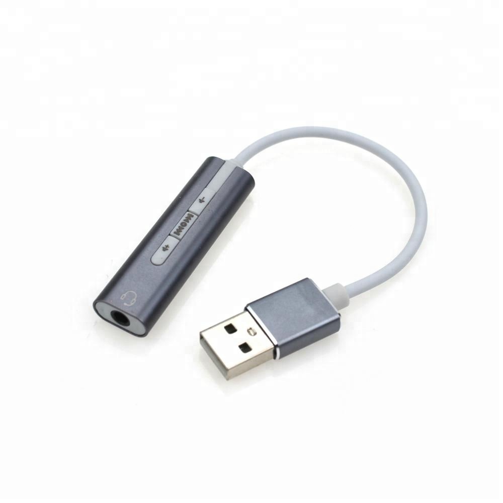 USB2.0 внешняя звуковая карта диски ноутбука до 3,5 мм стерео аудио Мобильный телефон звуковая карта Прямая продажа с фабрики