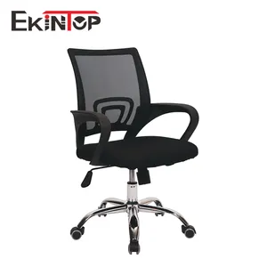 Ekintop populaire ordinateur maille en plastique bureau chaise ergonomique personnel de bureau