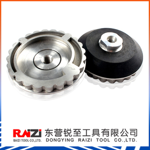 Raizi 4 inch/100mm Nhôm ốc khóa back-up backer Pad Adapter với đánh bóng pad trên tay đánh bóng máy xay để đánh bóng Granite - Product Image 2