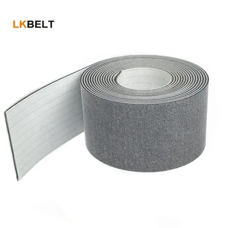 5mm antistatic soft surface wear resistant felt conveyor belt for glasses cutting line
