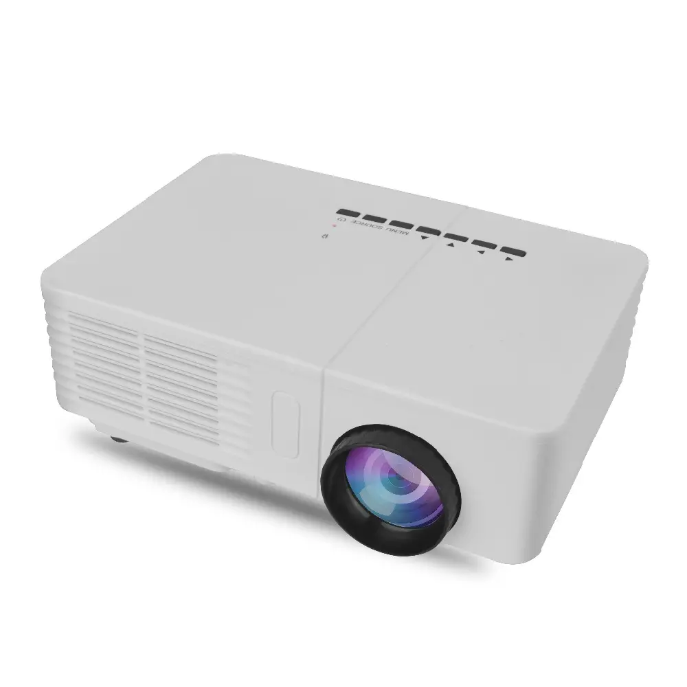 Wholesale Made in China Cheap Mini LED HD Projector with PC RGB Smart Beam Projector for sale