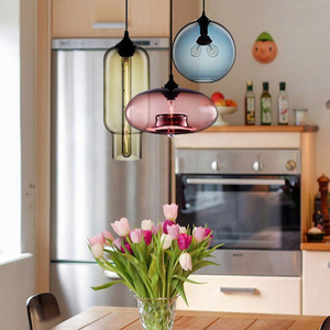 <span class=keywords><strong>Globe</strong></span> Décoration industrielle Luminaires à LED Cuisine Restaurant Nordic Modern Suspension Lustre en verre - Product Image 5