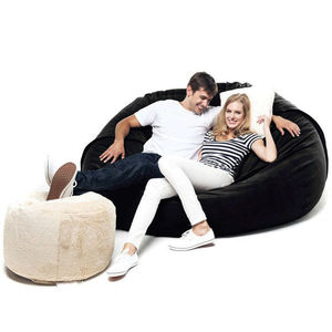 Fauteuil pouf géant populaire en vente chaude, canapé-lit paresseux, design chinois, revêtement en tissu, fauteuil pouf - Product Image 3