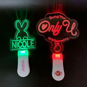 Hình dạng tùy chỉnh Acrylic LED ánh sáng gậy buổi hòa nhạc <span class=keywords><strong>GLOW</strong></span> STICK cho sinh nhật tổ chức sự kiện bên khuyến mại Nguồn cung cấp bên - Product Image 5