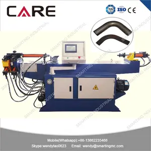 DW38NC hydraulic chair pipe bending machine, rectangle 2" carbon steel tube bending machine, electro hydraulic tube bender