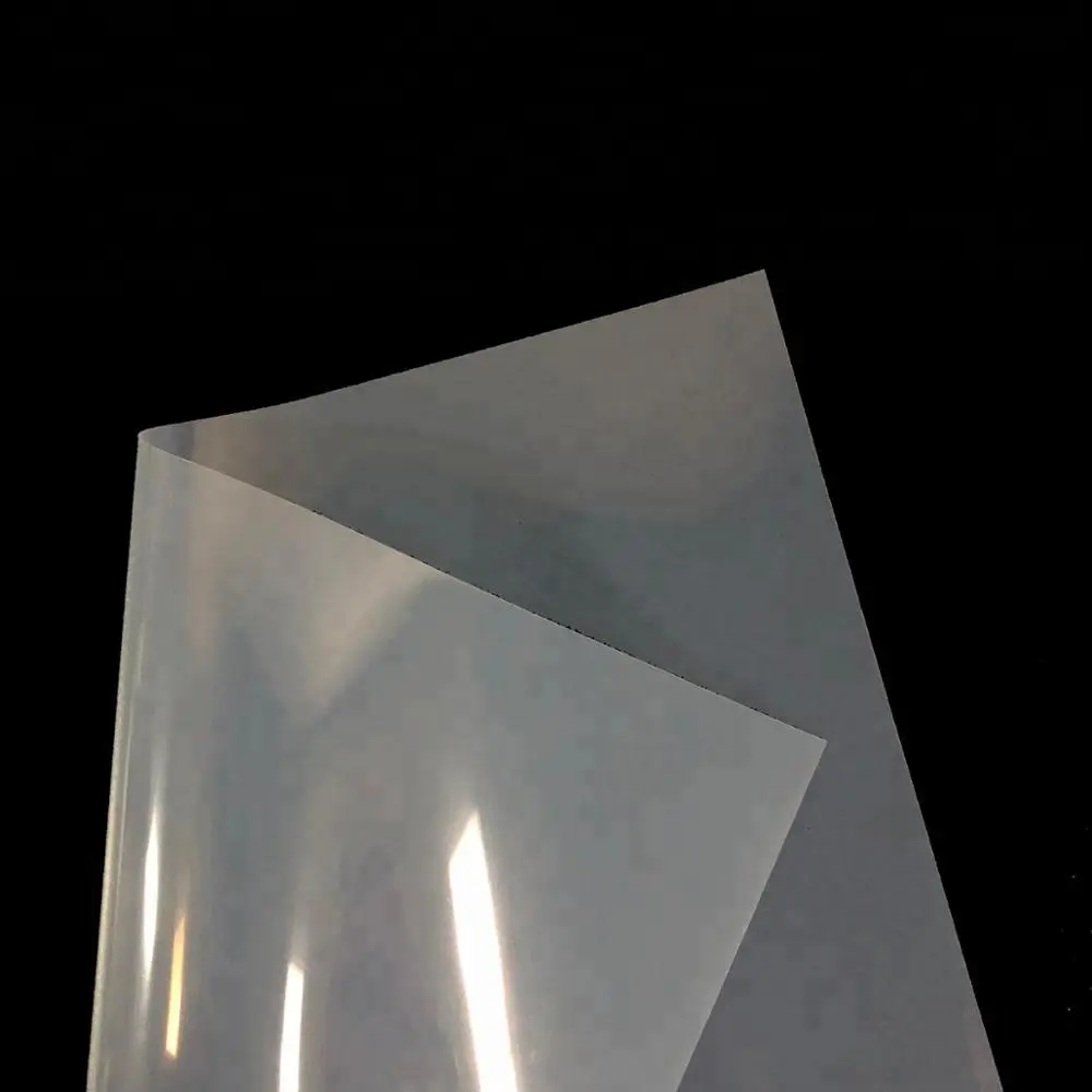 A3/A4 HP Laser PET Film Digital Output Plate For Film PET Base Milky White for Canon Waterproof PET Translucent Film