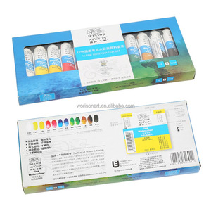 Juego de Pinturas de Acuarela <span class=keywords><strong>Winsor</strong></span>&<span class=keywords><strong>Newton</strong></span> de 12/18/24 Colores, Pigmento de Acuarela Transparente de Alta Calidad para Artistas <span class=keywords><strong>y</strong></span> Escuelas - Product Image 3