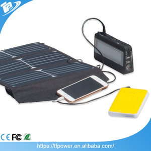 Panel de banco universal <span class=keywords><strong>7W</strong></span> / 11W / 14W / 20W de cargador solar portátil - Product Image 6