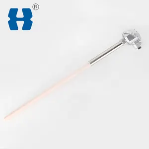 China Huadong high quality High temperature K/R/S/B type thermocouple with ceramic protecting tube