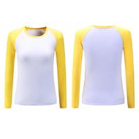 T-shirt manches longues en Polyester pour hommes et femmes, couleur assortie, mixtes, couple, en coton, modal,