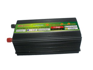 Inversor de Corriente Automático de 1500W de CC12V a CA220V con Cargador de Batería Integrado, Modelo Taiwanés, Envío Gratis - Product Image 3