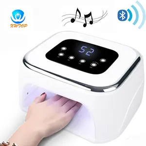 Nail Lamp UV Lamp 42 LED Beads Gel Nail Polish Dryer With Music Player Nail Curing Light LED Lamp 2019 NEW