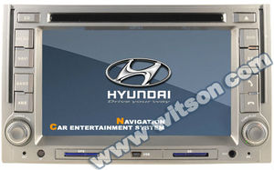 WITSON para <span class=keywords><strong>HYUNDAI</strong></span> H1(STAREX) DVD del coche con La imagen backgound puede ser personalizado - Product Image 1