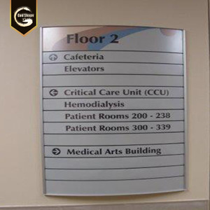 <span class=keywords><strong>De</strong></span> aluminio extruido direccional señalización wayfinding interior <span class=keywords><strong>señal</strong></span> - Product Image 5