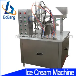 Automatic ice cream filler machine