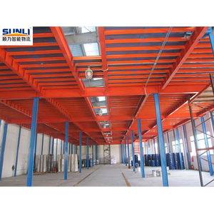 מערכות מדפים תעשייתיות מפלדה Q235B, עיצוב רב-מפלסי, מתכווננות, צבועות באבקה, הגנה מפני חשמל סטטי, SGS Racking - Product Image 5