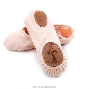 Venta al por mayor de la fábrica de lona <span class=keywords><strong>suela</strong></span> dividida de <span class=keywords><strong>Ballet</strong></span> zapatos de baile - Product Image 1