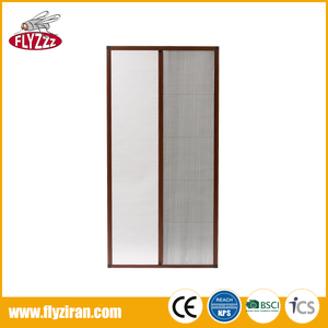 Calidad Superior color gris plisse DIY malla plisada puerta biombo - Product Image 1