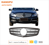 Grille centrale de pare-chocs avant en plastique Hangpu Wholesale pour calandre Mercedes W204 A2048800023