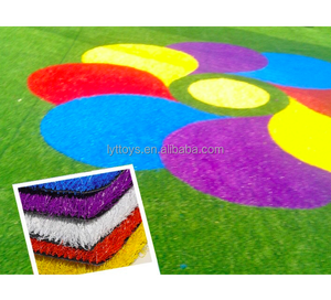 Chấ<span class=keywords><strong>t</strong></span> Lượng Cao Màu Cỏ Nhân <span class=keywords><strong>T</strong></span>ạo Thảm Cho Mẫu Giáo Cầu Vồng Đường Băng - Product Image 3